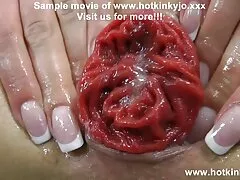 Trẻ tóc pim sec thu va nguoi vàng âm đạo được xà phòng lên và fucked trong các vòi hoa sen